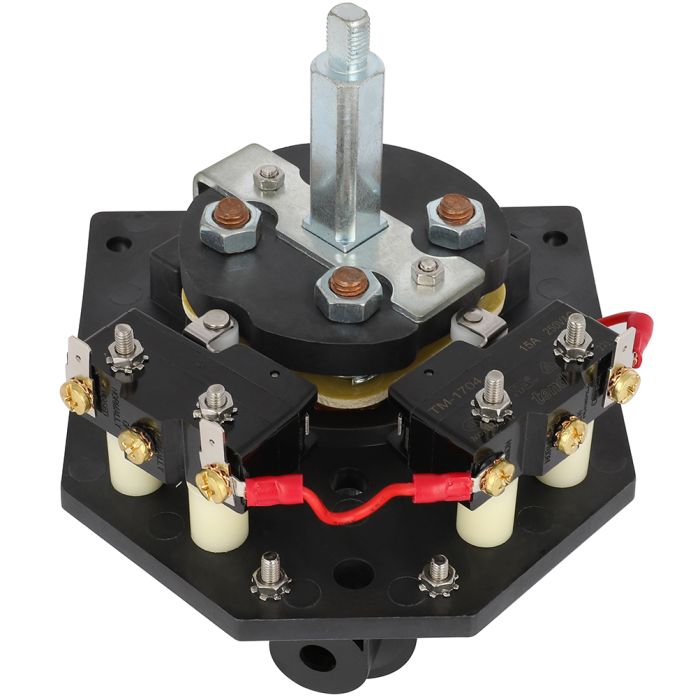 Golf Cart Forward and Reverse Switch Assembly For Electric models with resistors Black