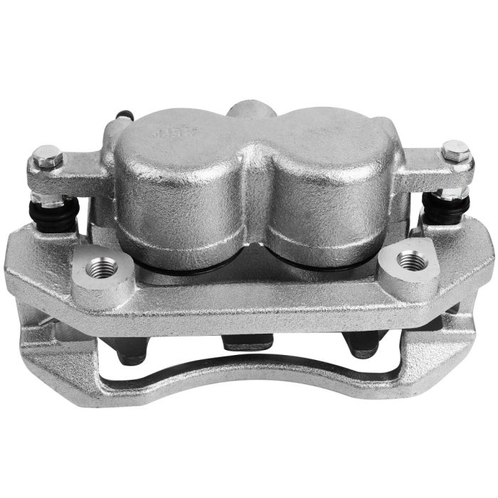 Detroit Axle Front Brake Calipers And Pads Kit – For 2006-2008 Dodge Ram 1500, Dakota, Mitsubishi Raider – 6pc Set