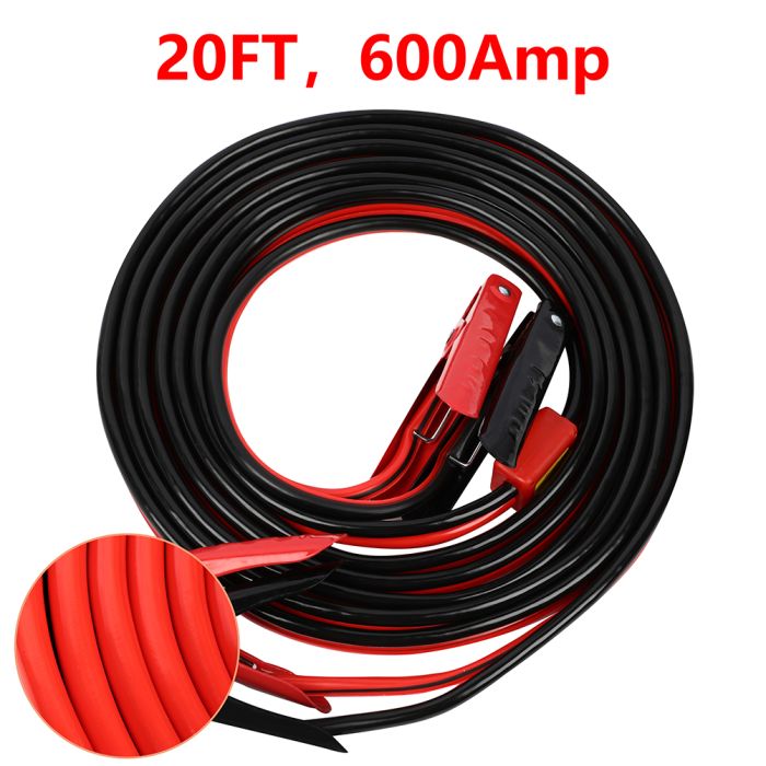 Jumper Cables 4 Gauge 20FT for Car Battery