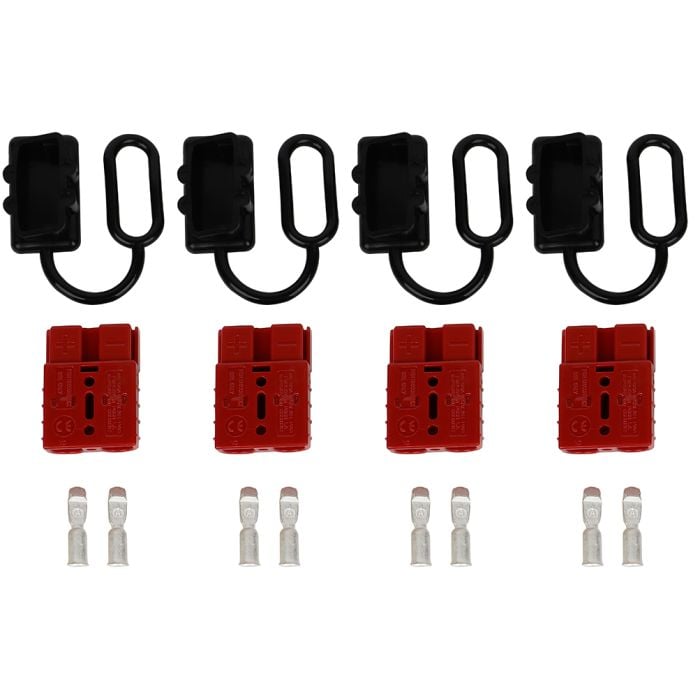 50A Battery Quick Connect for Recovery Winch Trailer - 4PCS