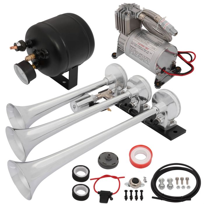 Air Horn Compressor Kit For Mazda