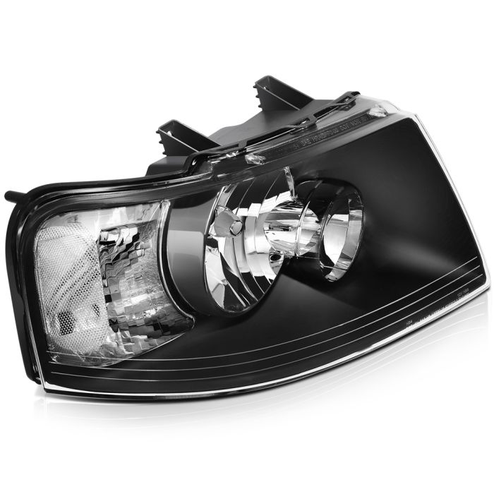 Headlights Assembly For 03-06 Ford Expedition Replacement HeadLamps Left+Right