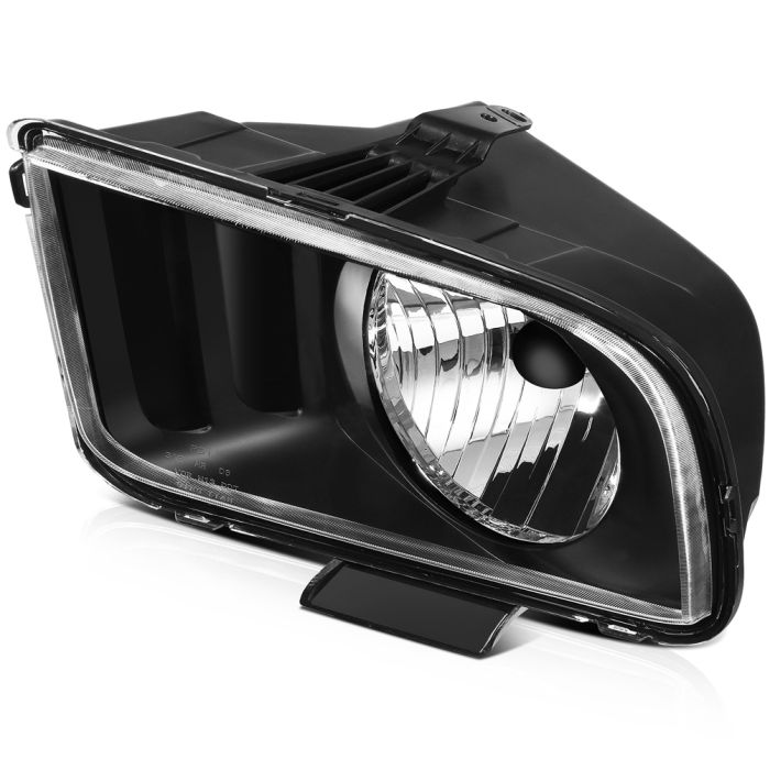 thumbnail image 2 of Pair Of Headlights For Ford Mustang 2005-2009 – Chrome Housing, Halogen – Driver & Passenger Side (ylwspeed2000) 2 of 3