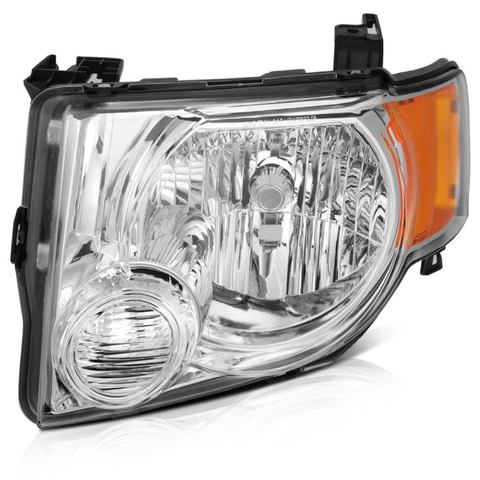 Fits 2008-2012 Ford Escape Front LED Headlight Assembly Left + Right Sides Set