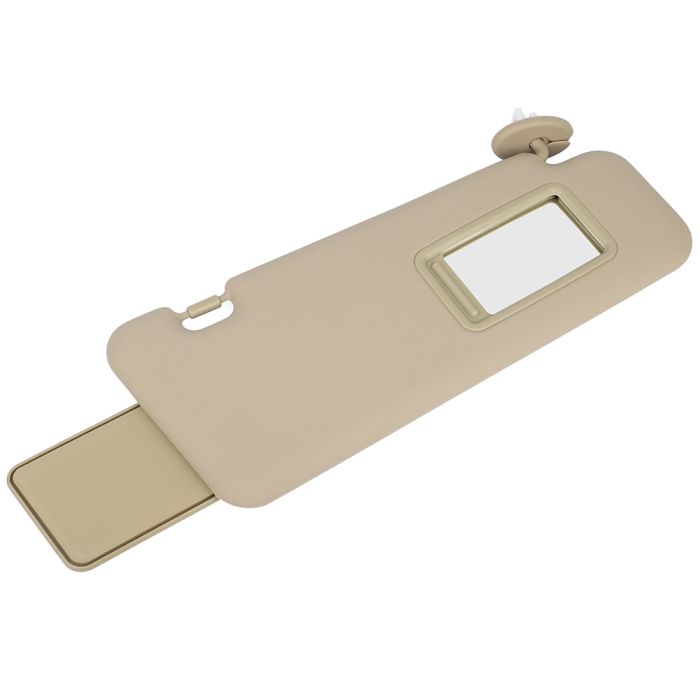 Sun Visor Beige Right Passenger Side with Sunroof for Toyota (74320-48490-E0)- 1 PC 