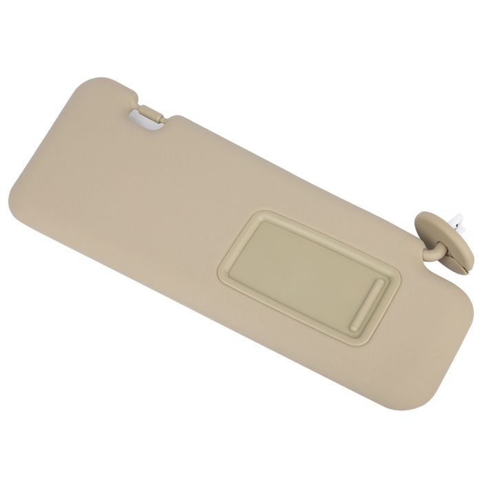 Sun Visor Beige Right Passenger Side with Sunroof for Toyota (74320-48490-E0)- 1 PC 