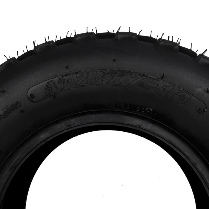 ATV Tire 22x7-10 Fit For All Terrains UTV Tire 6 PR No Rim Included - 1 Pack 