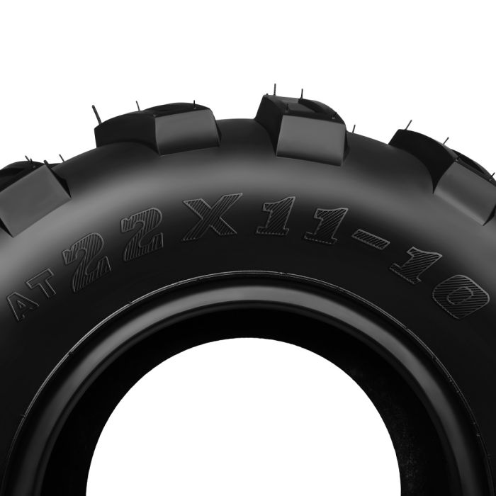 ATV Tire 22x11-10 Apply For All Terrains UTV Tire 6PR Tubeless - 1 Pack