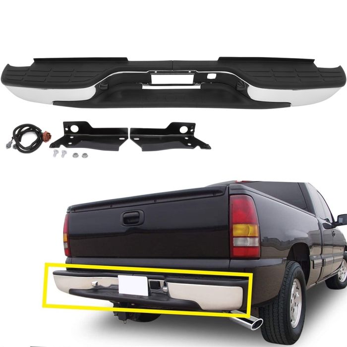 Rear Bumper for Chevrolet GMC -1 PC 