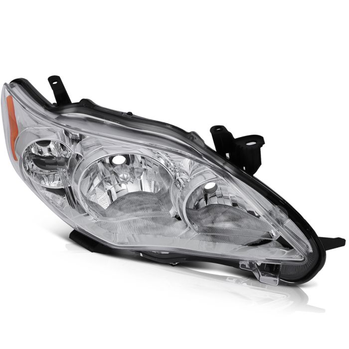 Fits 2011-2013 Toyota Corolla Front Headlight Assembly Left + Right Sides 