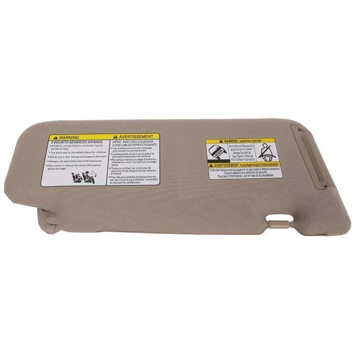 Sun Visor Beige Left Driver Side with Sunroof for Nissan (96401-CC22B)- 