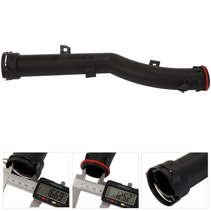 Engine Air Intake Hose For 2007-2012 Mini Cooper Rubber Inlet Tube (626-701)