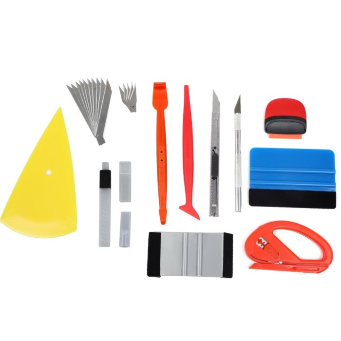 11 Sets Window Film Tint Tools Kit Car Window Tint Wrapping Tools  Application