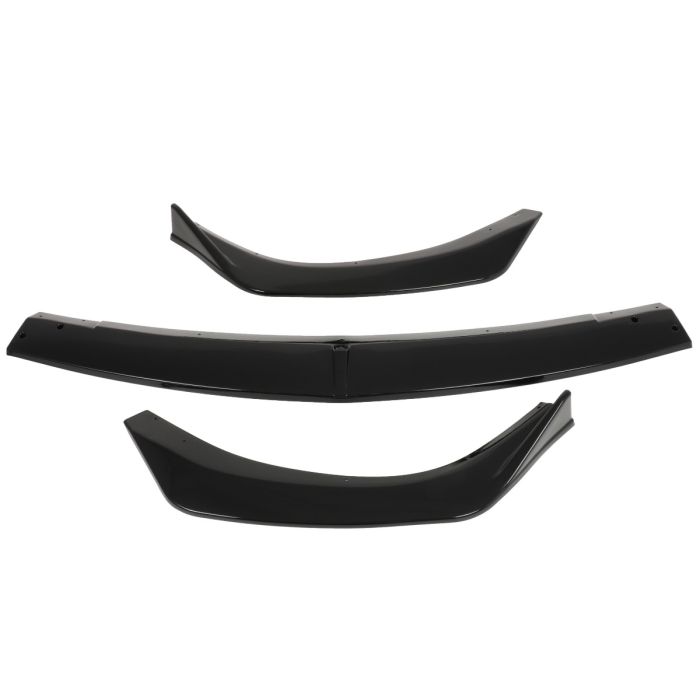 2019-2020 Mazda 3 Axela 3PC Black Front Bumper Spoiler Lip Splitter - 3PCS