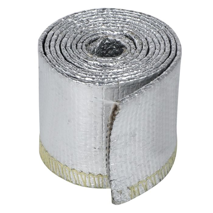 Metallic Heat Shield Sleeve Insulated Wire Hose Cover Wrap Loom Tube 3/4
