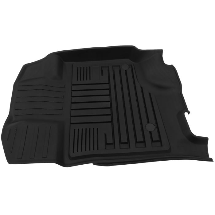 Floor Mats For Ford F150 2015-2021 SuperCrew XL/XLT 3.3L Black Rubber Set