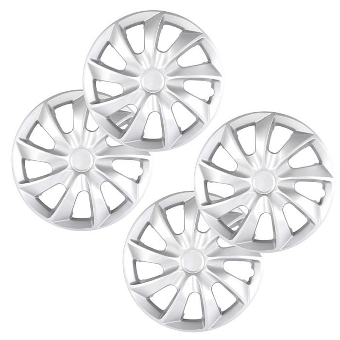 4-x-15-Silver-Hubcap-Wheel-Cover-OEM-Replacement-Full-Lug-For-Toyota-Corolla-165219