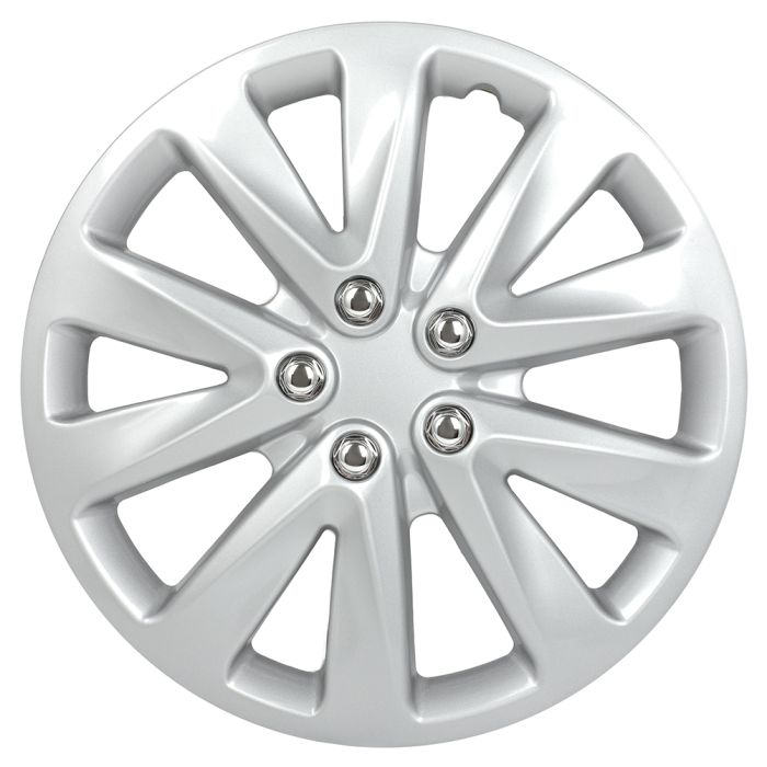 Set-of-4-16-Inch-Silver-Hubcap-Wheel-Cover-OEM-Replacement-Full-Lug-Skin-Durable-165220