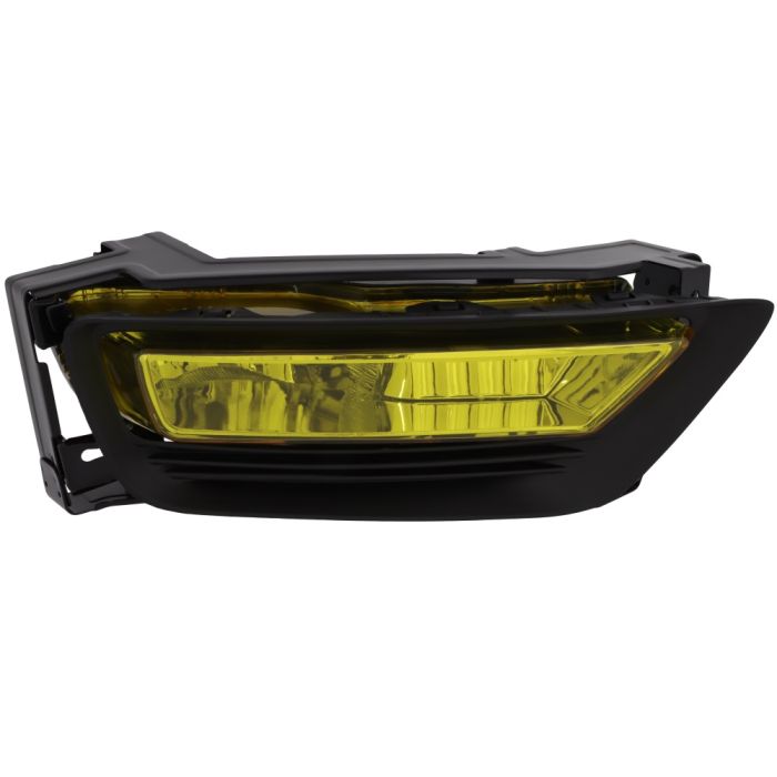 2013-2017 Honda Accord Front Bumper Fog Light Assembly Yellow Lens Driver Passenger Side 