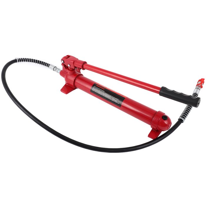 10 Ton Porta Power Hydraulic Jack Body Frame Repair Tools Red Knockout Punch