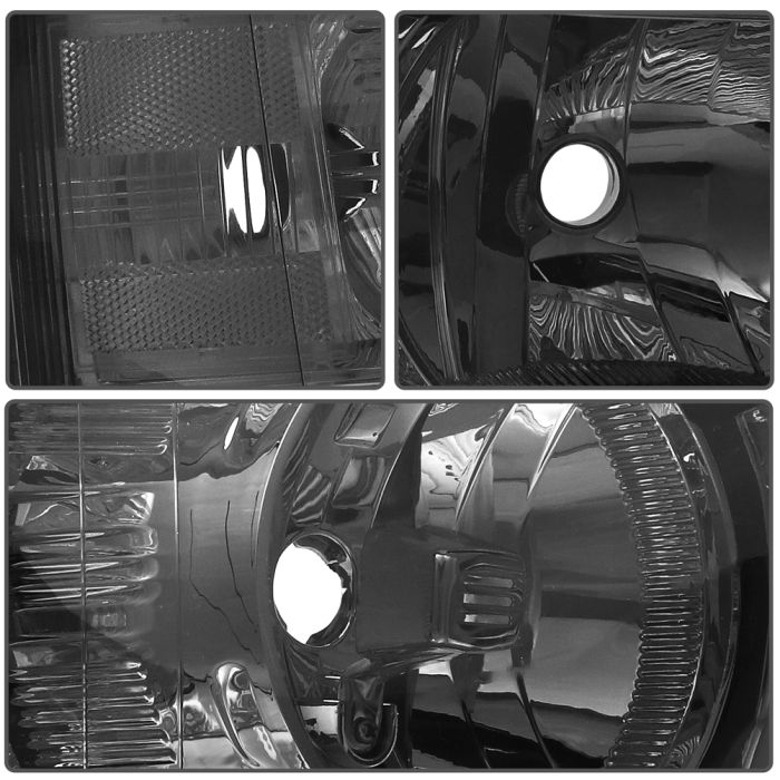 2007-2013 Chevy Silverado 3500 Headlight Assembly Pair Headlamp Replacement 