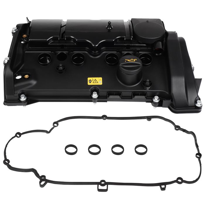 ECCPP Engine Valve Cover W/Gasket for Mini N18B16A Front 1 Piece 