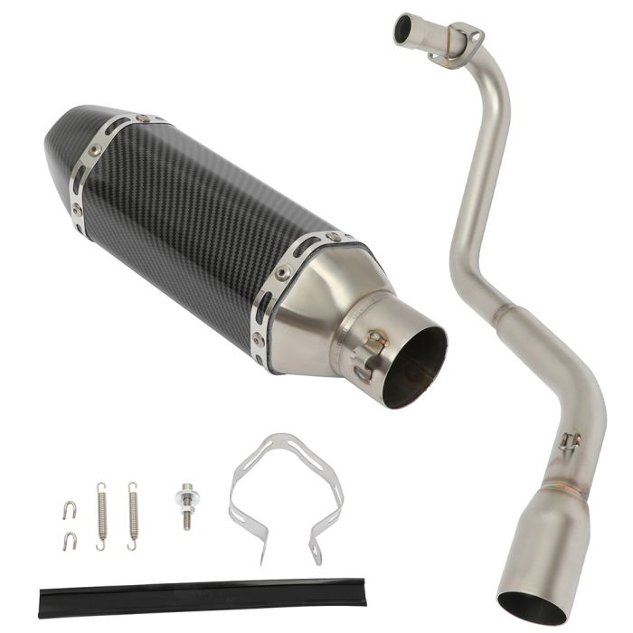 Motorcycle Full Exhaust System Side Pipe End 1pcs
