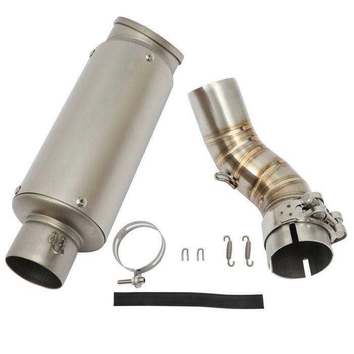 51mm/2 inch Motorcycel Exhaust System Link Mid Pipe 1pcs 