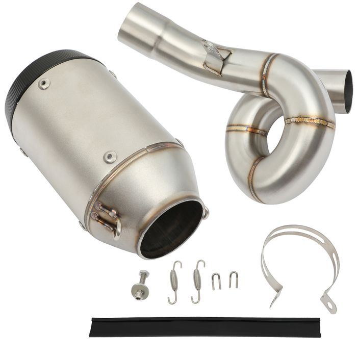 51mm/2 inch Motorcycle Exhaust Tip Muffler Link Tube 1pcs 