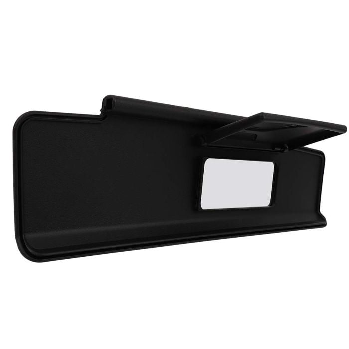 Sun Visor Black Right Passenger Side for Mazda (NE5169270D02 )- 1 PC 