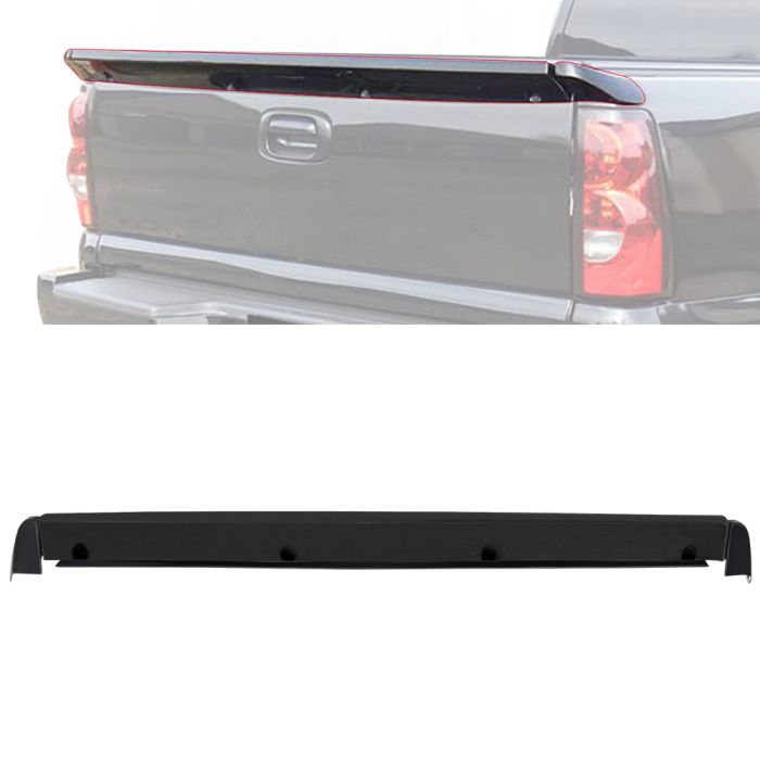 Rear Tailgate Tail Wing Spoiler Lip fit for Chevrolet - 3PCS