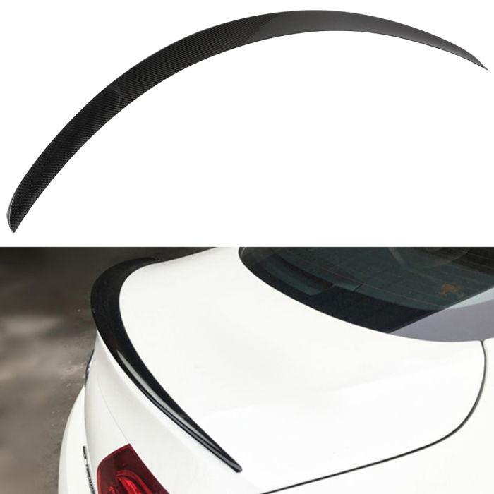 Rear Spoiler For 2016-2020 Mercedes W205 C-Class Coupe -Gloss Carbon Look