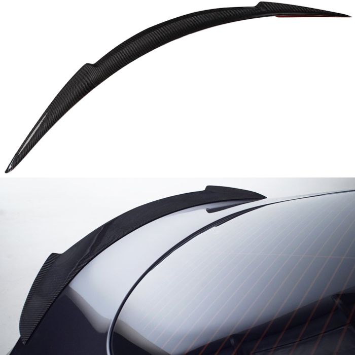 Fits 2014-2020 Tesla Model S Real Carbon Fiber Trunk Spoiler Wing
