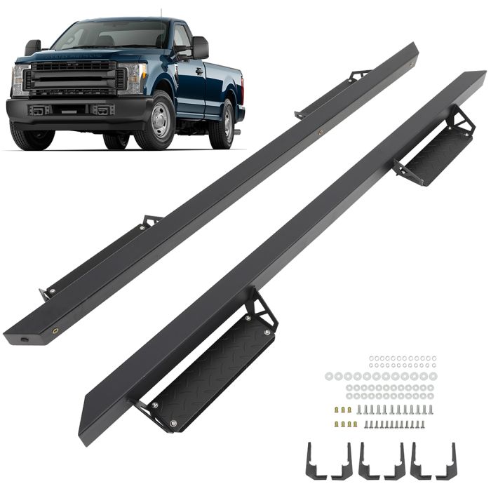 Nerf Bars For 1999-2016 Ford F-250 Superduty Crew Cab Running Boards Side Steps