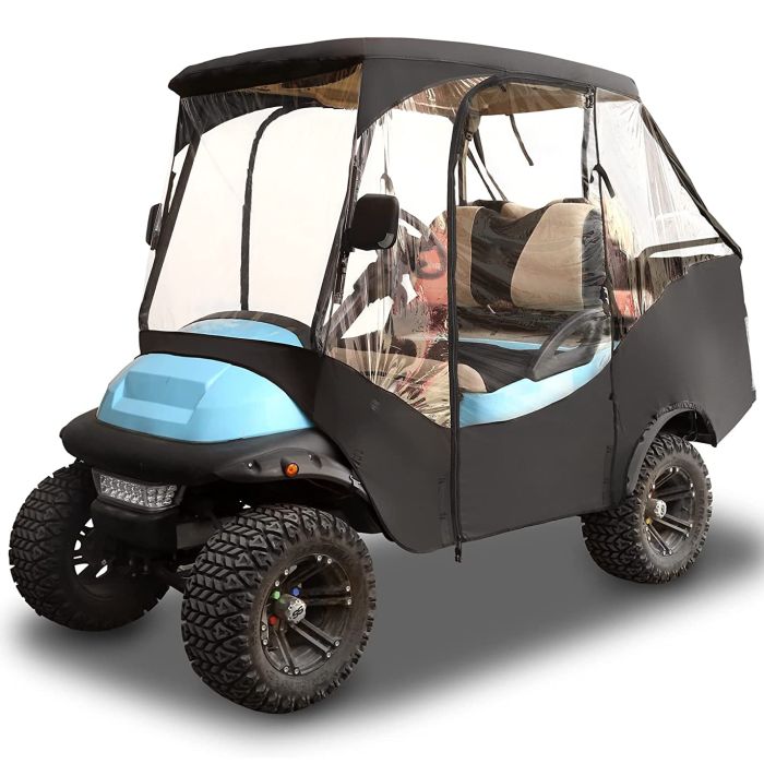 Waterproof-Golf-Cart-Cover-Zipper-4-Passenger-Fits-Yamaha-Cart-170844