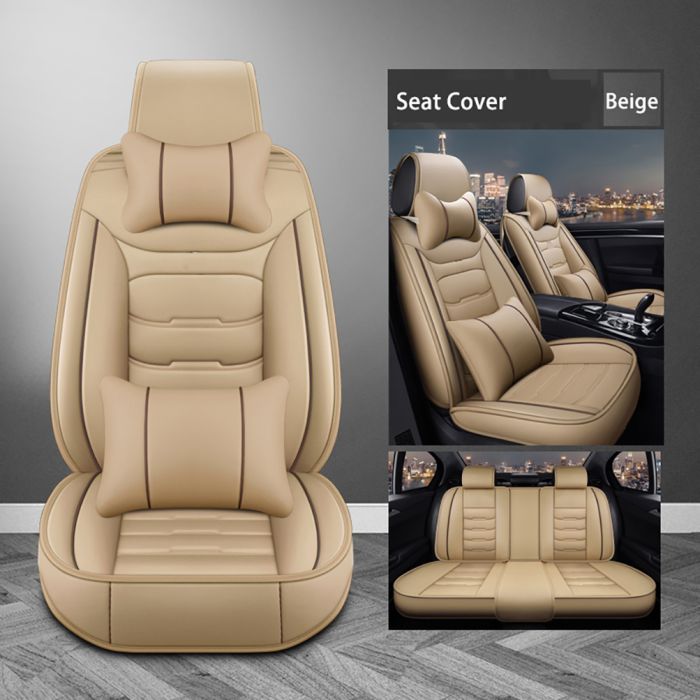 Premium Leather Car Seat Cover For Kia Rio LX+ Hatchback 4-Door 2012 171131