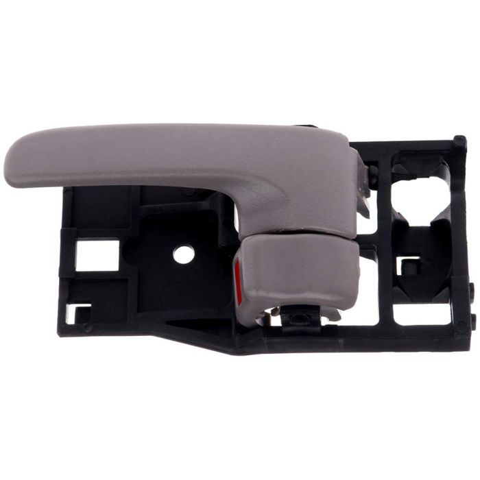 Inner Door Handle Front Rear Driver Side Gray 01-07 Toyota Sequoia 04-06 Toyota Tundra 