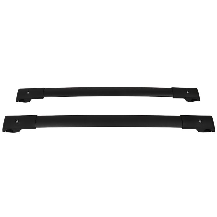 09-20 Dodge Journey Top Roof Rack Cross Bar Aluminum Baggage Luggage Black 