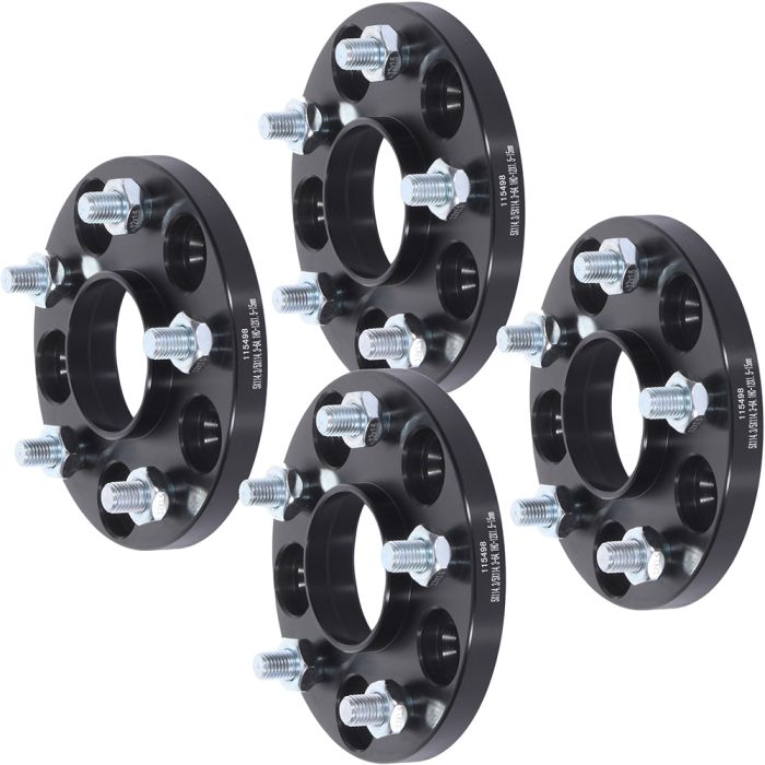 4Pcs 15mm 5x4.5 5 Lug Wheel Spacers For 06-11 Acura CSX 02-06 Acura RSX