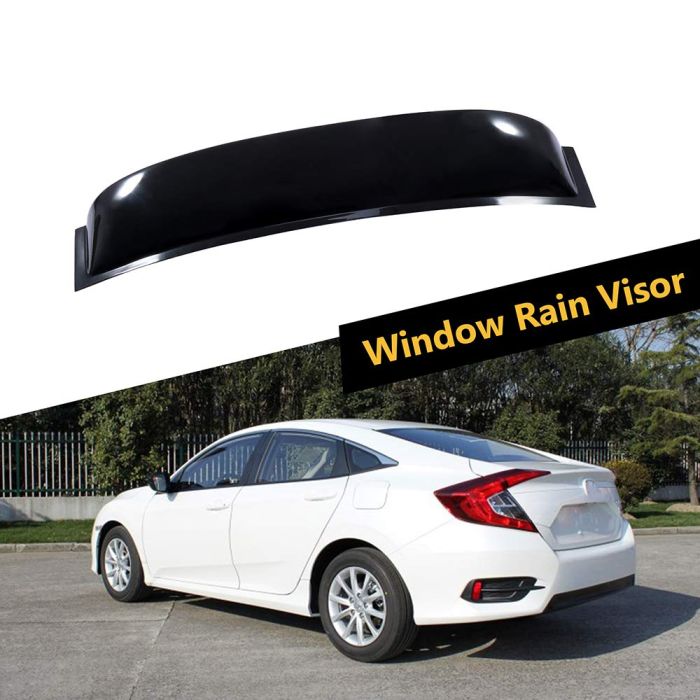 Window Shade Original Window Sun Rain Guard For Honda Civic - 4piece