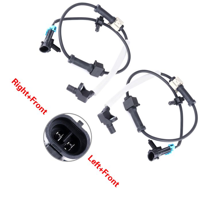 ABS sensor (ALS483) For GMC Chevrolet-2 set Left Right Front