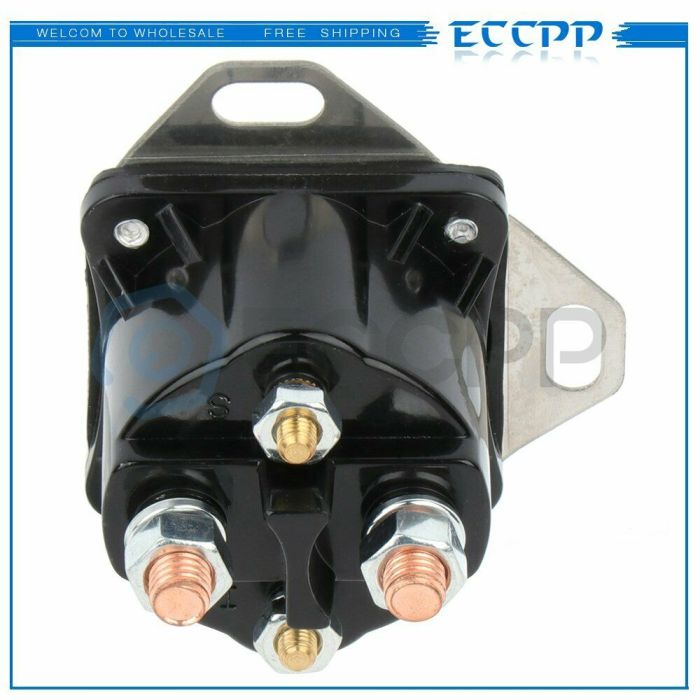 2PCS STARTER Motor Switch Solenoid Relay For Ford