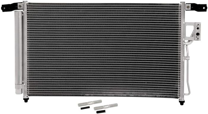 2007-2009 Hyundai Santa Fe Aluminum Core AC Condenser 2.7L 3.3L 