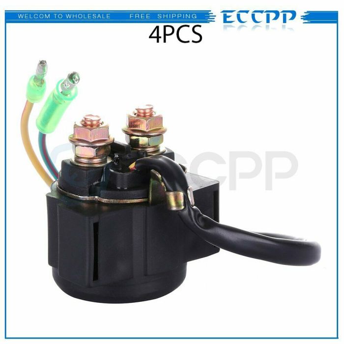 4PCS Starter Relay Solenoid (27010-1047) For Kawasaki