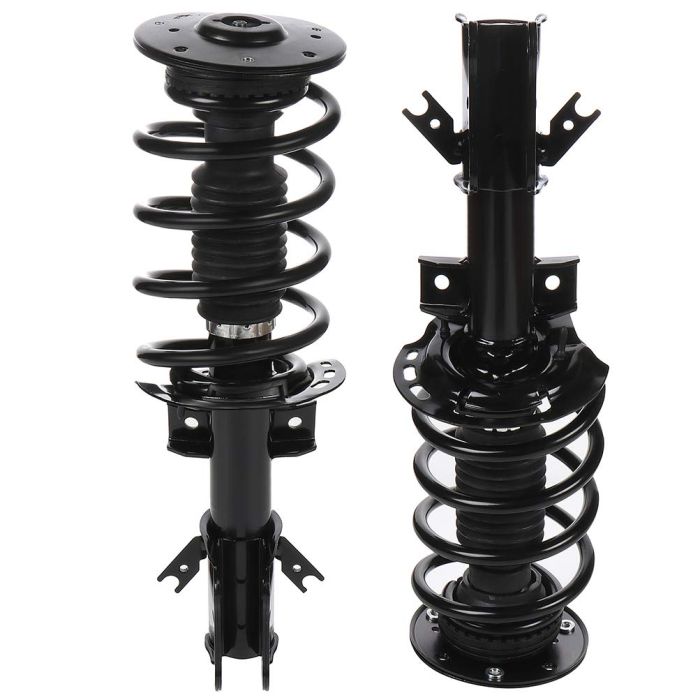 Both (2) Fits 2013-2019 Ford Fusion Front Pair Loaded Complete Struts w/ Springs