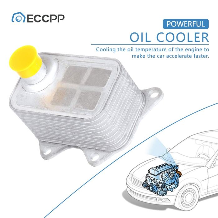 06J117021D Engine Oil Cooler For Vw Jetta Passat Skoda Audi A4 Q5 1.8 2.0