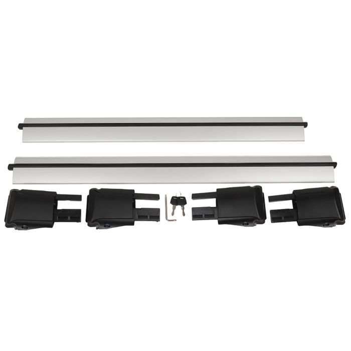 For 2013-2018 Toyota Rav4 Roof Rack Aluminum Black Luggage Cross Bar Cargo 2Pcs 