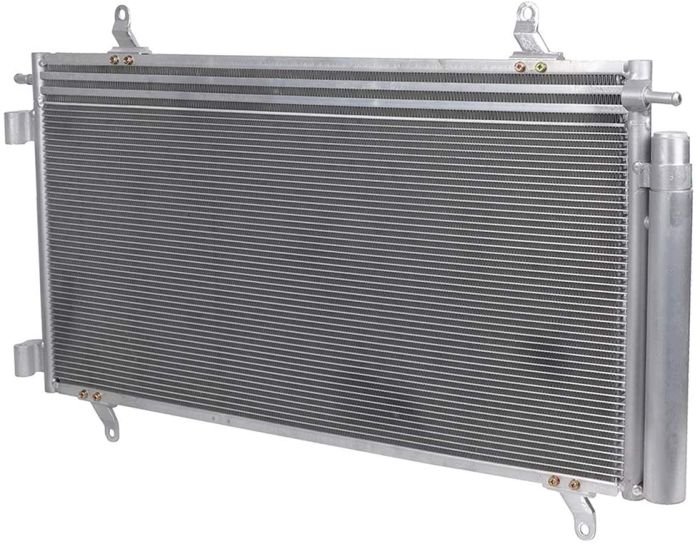 Aluminum A/C Air Conditioning AC Condenser 2012-2015 Chevrolet Camaro 3.6L/6.2L/7.0L 