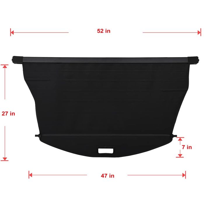 Cargo Cover Shade For Jeep Cherokee 2.4L 3.2L - 1 Piece