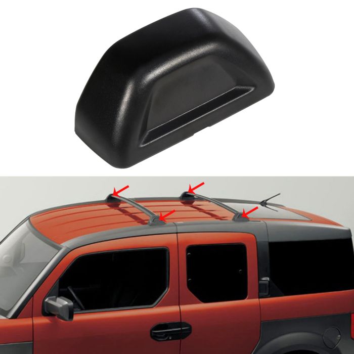 For 2003-2011 Honda Element Car Roof Rack Cross Bars End Cover Luggage 